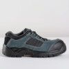 Trekker Unisex Safety Trainers, Size 10.5, Black/Grey, Leather Upper, Composite Toe Cap, S1, EN ISO 20345:2011 thumbnail-3