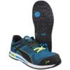 Blaze Knit Low Unisex Safety Trainers, Size 6.5, Blue/Black/Yellow, Synthetic Upper, Fibreglass Toe Cap, S1P, EN ISO 20345:2011 thumbnail-2