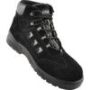 Unisex Safety Boots Size 13, Black, Leather, Steel Toe Cap thumbnail-0