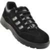 Unisex Safety Trainers, Size 11, Black, Leather Upper, Composite Toe Cap, S1P, EN ISO 20345:2011 thumbnail-0