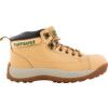 Mens Safety Boots Size 9, Tan, Leather, Steel Toe Cap thumbnail-1