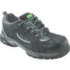 Men's Safety Trainers, Size 10, Black, Leather Upper, Composite Toe Cap, S3, EN ISO 20345:2011 thumbnail-0