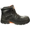 U122 HURRICANE WAXY LEATHER COMP BOOT BLACK C/W SCUFF CAP (SZ-13) thumbnail-1