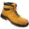 U113 HURRICANE NUBUCK LEATHER COMP BOOT HONEY C/W SCUFF CAP (SZ-8) thumbnail-0