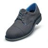 Men's Metal Safety Shoes, Size 9, Grey, Wide Fit, Microvelour Upper, Steel Toe Cap, S2, EN ISO 20345:2011 thumbnail-0