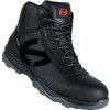 Run-R 400 High, Unisex Safety Boots Size 7, Black, Leather, Metal Free Toe Cap thumbnail-0