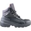 Quatro Plus, Unisex Safety Boots Size 5, Black, Leather, Water Resistant, Steel Toe Cap thumbnail-1