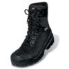 Quatro Pro, Mens Safety Boots Size 9, Black, Leather, Water Resistant, Steel Toe Cap thumbnail-0