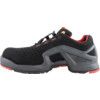 uvex 1 Unisex Safety Trainers, Size 12, Black/Red, ESD, Velour Upper, Composite Toe Cap, S1, EN ISO 20345:2011 thumbnail-2