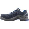 uvex 1 Unisex Composite Safety Shoes, Size 12, Black/Blue, Microvelour Upper, Composite Toe Cap, S1, EN ISO 20345:2011 thumbnail-2