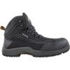 Unisex Safety Boots Size 15, Black, Synthetic, Water Resistant thumbnail-1