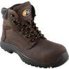 Bison, Unisex Safety Boots Size 10, Brown, Leather, Composite Toe Cap thumbnail-0