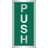 SAT25 Fire Exit Push Aluminium Sign - 75 x 150mm thumbnail-0