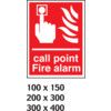 FIRE ALARM CALL POINT 300mmx400mm RIGID FI6 thumbnail-0