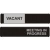 Sliding Sign Vacant/Meeting In Progress 255mm x 52mm thumbnail-0