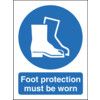 Foot Protection Must be Worn Polycarbonate Sign 300mm x 400mm thumbnail-0