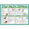 FIRST AID FOR CHILDREN SAFETY POSTER LAMINATED (590 X 420MM) thumbnail-0