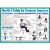 COMPUTER OPERATORS HEALTH & SAFETY POSTER LAMINATED (590 X 420MM) thumbnail-0