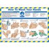 HOW TO WASH YOUR HANDS SAFETY POSTER LAMINATED (590 X 420MM) thumbnail-0