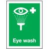 Eye Wash Rigid PVC Sign 300mm x 600mm thumbnail-0