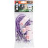 Bungee Set, Purple & Black, 250mm, 8-piece thumbnail-1