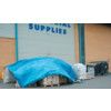 Polyethylene, Tarpaulin, 2.7m x 3.6m, Blue and Green thumbnail-2