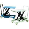 Scissor Lift Table, Manual, 150kg Lifting Capacity, 760mm x 450mm x 255 - 780mm thumbnail-0