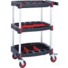 Hand Trolley, 100kg Rated Load, Swivel Castors, 1310mm x 460mm thumbnail-0