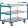 Shelf Trolley, 250kg Rated Load, Braked Swivel Castors, 890mm x 1050mm thumbnail-0