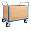 Pi834H Platform Truck, 1200mm x 800mm, 4 Veneer Sides thumbnail-0