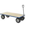 Hand Drawn Truck, 1500mm x 360mm, 500kg Rated Load, Pneumatic Wheels thumbnail-0