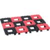 Polypropylene, Transport Dollies, Black/Red, 35kg thumbnail-1