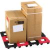 Polypropylene, Transport Dollies, Black/Red, 35kg thumbnail-2