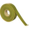 Electrical Tape, PVC, Green/Yellow, 19mm x 33m, Pack of 1 thumbnail-0