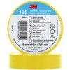 Temflex 165 Electrical Tape, Vinyl, Yellow, 15mm x 10m, Pack of 1 thumbnail-0