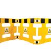 Handigard Safety Barrier, Polyethylene, Black/Yellow thumbnail-0