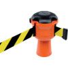 Retractable Belt Barrier, Polypropylene, Black/Yellow thumbnail-1