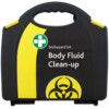 2-APPLICATION BODY FLUID CLEAN UP KIT SML INTEGRAL AURA BOX BK/YLW thumbnail-0