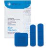 DEPENDAPLAST BLUE FOOD AREA PLASTERS ASSORTED (PK-20) thumbnail-0