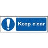 KEEP CLEAR - SAV (300 X 100MM) thumbnail-0