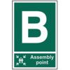 ASSEMBLY POINT B - PVC (200X300MM) thumbnail-0