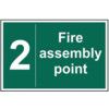 FIRE ASSEMBLY POINT 2 - RPVC(300X 200MM) thumbnail-0