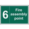 FIRE ASSEMBLY POINT 6 - SAV (600X400MM) thumbnail-0