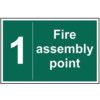 FIRE ASSEMBLY POINT 1 - RPVC(300X 200MM) thumbnail-0