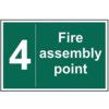 FIRE ASSEMBLY POINT 4 - RPVC(300X 200MM) thumbnail-0