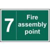 FIRE ASSEMBLY POINT 7 - RPVC(300X 200MM) thumbnail-0