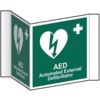 AED (PROJECTION SIGN) -RPVC(200MM FACE) thumbnail-0