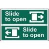 SLIDE TO OPEN LEFT/RIGHT -PVC(300 X 200MM) thumbnail-0