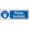 KEEP LOCKED - RPVC (600 X 200MM) thumbnail-0