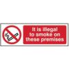 IT IS ILLEGAL TO SMOKE ON THESEPREMISES - SAV (600 X 200MM) thumbnail-0